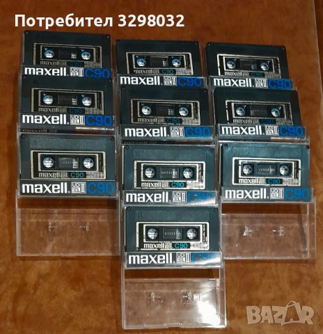 Касети - златен  MAXELL UDXLII  90 - хром, снимка 1 - Аудио касети - 39488224