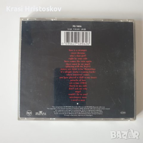 Eurythmics ‎– Greatest Hits cd, снимка 3 - CD дискове - 43330300