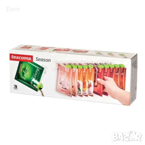 Диспенсър за подправки - Tescoma Season за 10 броя пакетчета, снимка 3 - Други - 48600956