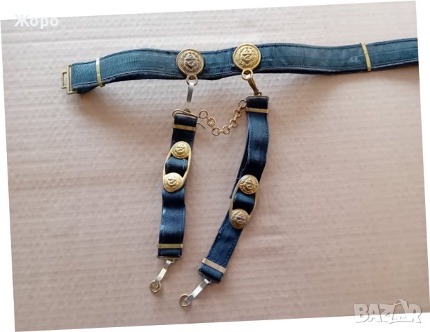 колан с носач за кортик ВВМУ Н. Вапцаров 70те, снимка 5 - Антикварни и старинни предмети - 44111845