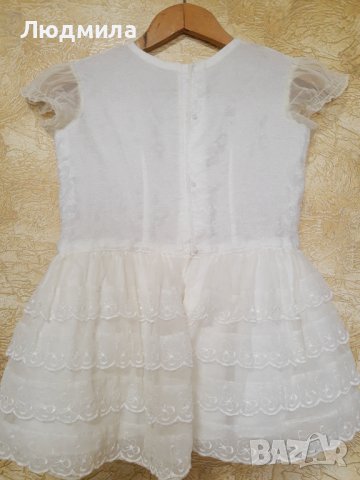 Детска рокля,за тържества, снимка 6 - Бебешки рокли - 42935538