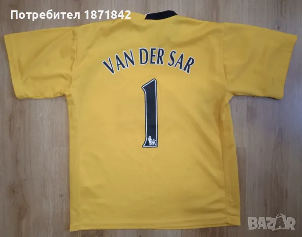 Тениска Манчестър Юнайтед/Manchester United Van Der Sar 1, снимка 3 - Футбол - 48725906