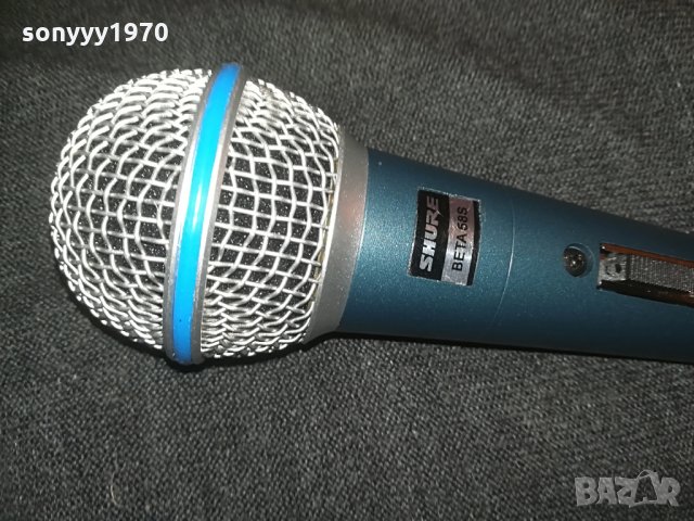 shure beta sm58s-vocal-внос швеицария, снимка 5 - Микрофони - 28514676