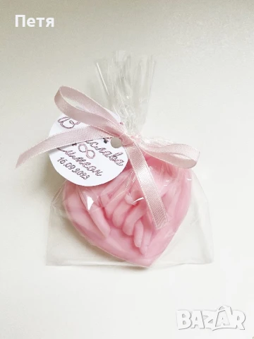 Подаръчета за гости на сватба - ароматни сапунчета, снимка 5 - Други - 51098443