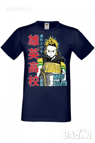 Мъжка тениска My Hero Academia Mirio Togata 02,Анимация,игра,Празник,Повод,, снимка 6 - Тениски - 38096392