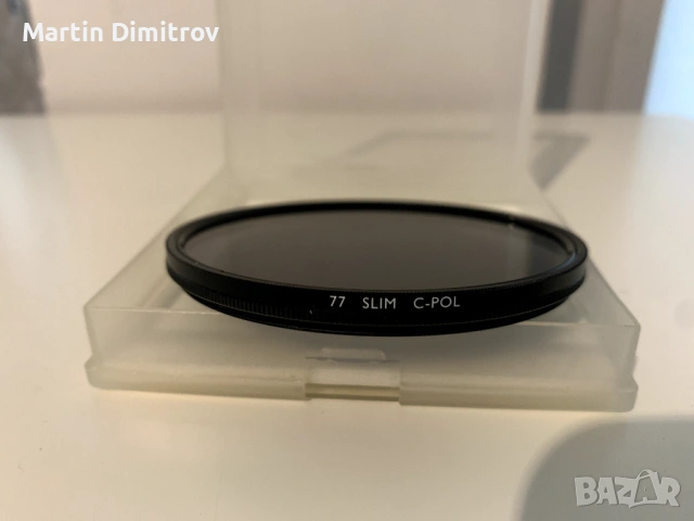 CPL филтър 77mm B+W, снимка 2 - Обективи и филтри - 53020264