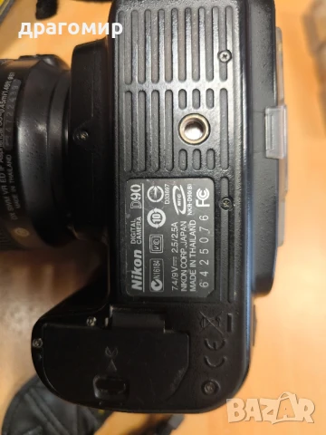 Nikon D90 AF NIKKOR 18-105 mm1:3,5-5,6G ED, снимка 7 - Фотоапарати - 51273399