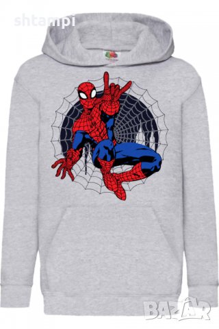 Детски Суитчър/Суитшърт Spider-man 04,Spider-man,Игра,Подарък,Изненада,Забавление,Рожден Ден, снимка 2 - Детски анцузи и суичери - 38355244