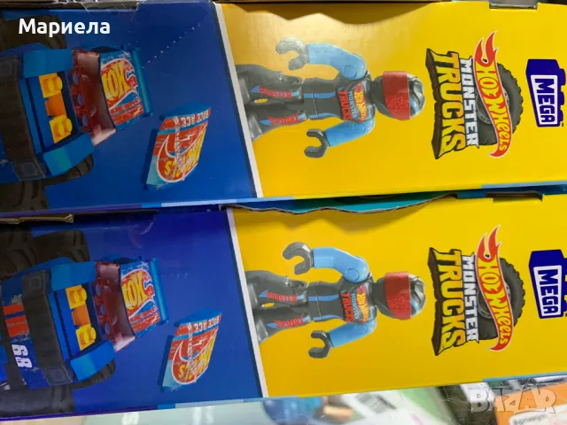 Игрален комплект Hot Wheels Monster Truck - Smash & Crash Race Ace, 85 части, снимка 10 - Конструктори - 47627509