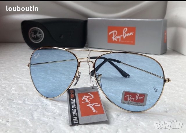 Ray-Ban RB 3026  прозрачни слънчеви очила Рей-Бан авиатор, снимка 3 - Слънчеви и диоптрични очила - 28392344