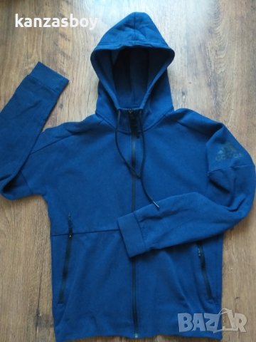 Adidas Athletics stadium full zip hoodie - страхотно мъжко горнище С, снимка 5 - Спортни дрехи, екипи - 43803768