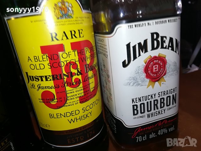 j&b grants pogues 6 празни шишета за колекция 1602231900, снимка 10 - Колекции - 39699612