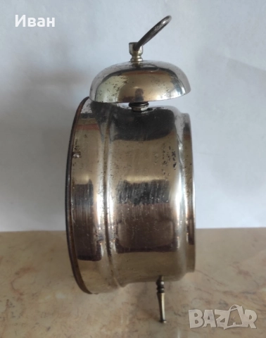 Работещ стар немски будилник от началото на миналия век, снимка 4 - Колекции - 51810088