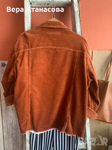 🧡🍓🧡 Oversized връхна риза Only🤎 л/хл🧡, снимка 2 - Ризи - 49529813