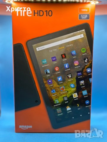 НОВО!!! Таблет Amazon Fire HD 10, Full HD, 10.1" (1080p), 32 GB , снимка 3 - Таблети - 43096100