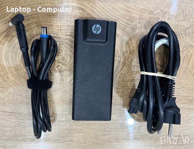 Зарядно HP 90W Slim Combo Adapter с USB порт