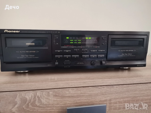 Касетен дек Pioneer ct w208r , снимка 5 - Декове - 52548963