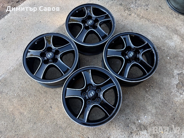 4 броя алуминиеви джанти за Hyundai Santa Fe  16, снимка 5 - Гуми и джанти - 52031272