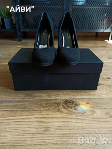 Дамски маркови велурени обувки, снимка 10 - Дамски обувки на ток - 53404918