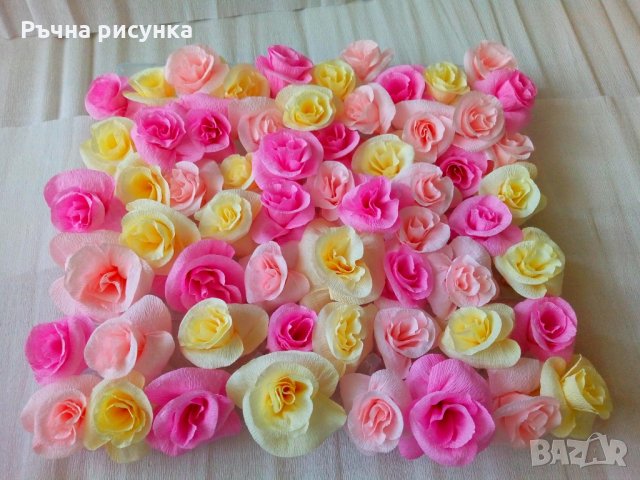 Пано с 60рози , снимка 1