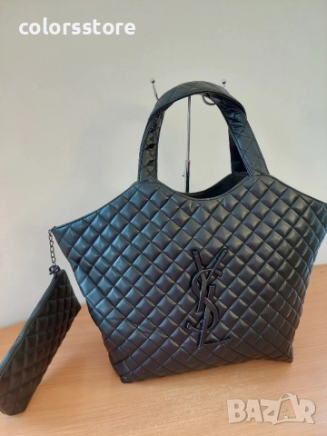 Черна чанта YSL/SG106y, снимка 2 - Чанти - 51728574