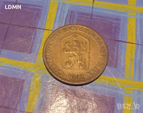 1 Коруна 1962 Чехословакия, снимка 2 - Нумизматика и бонистика - 52092520