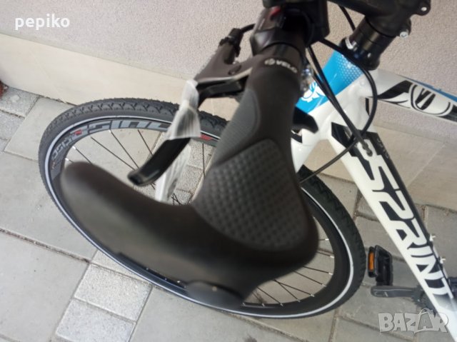 Продавам колела внос от Германия АЛУМИНИЕВ СПОРТЕН ВЕЛОСИПЕД WHISPER SPRINT 28 ЦОЛА ПРЕДНА КАРБОНОВА, снимка 18 - Велосипеди - 33321043