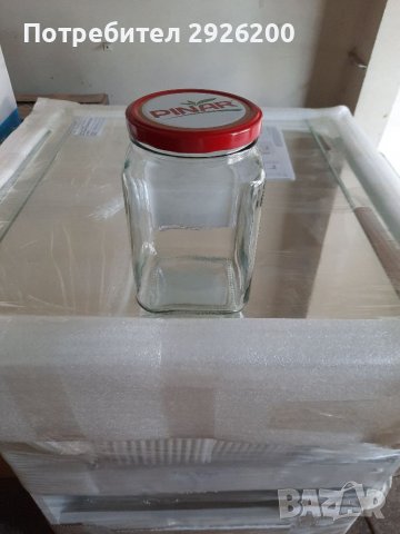 Стъклени буркани с капачки 1литър, снимка 9 - Прибори за хранене, готвене и сервиране - 37834836