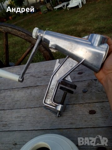 Стара мелячка за домати,мелница #2, снимка 6 - Антикварни и старинни предмети - 27293065