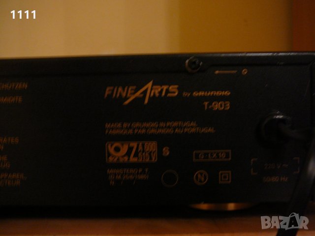 FINE ARTS T-903, снимка 6 - Ресийвъри, усилватели, смесителни пултове - 35340849
