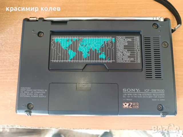 радио "SONY ICF-SW7600", снимка 5 - Радиокасетофони, транзистори - 48921482