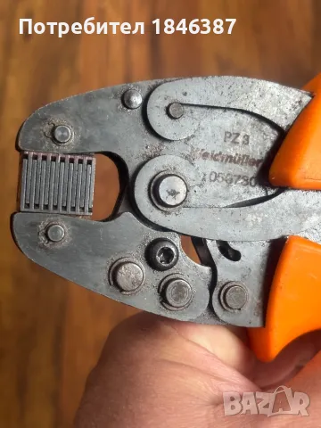 Клещи, за кримпване Weidmuller PZ3, снимка 2 - Клещи - 49907028