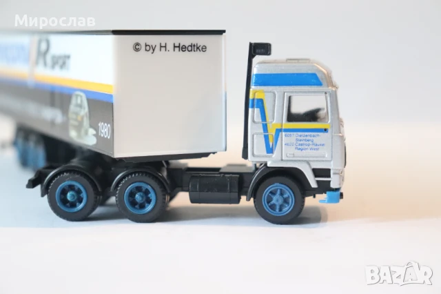 HERPA  1:87 H0  VOLVO  КАМИОН ТИР ИГРАЧКА МОДЕЛ, снимка 8 - Колекции - 49742830