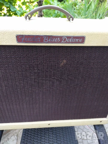 Лампов усилвател за китара Fender Blues Delux, снимка 2 - Китари - 51000313