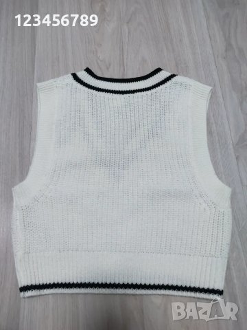 Пуловер без ръкави, снимка 2 - Блузи с дълъг ръкав и пуловери - 47912974