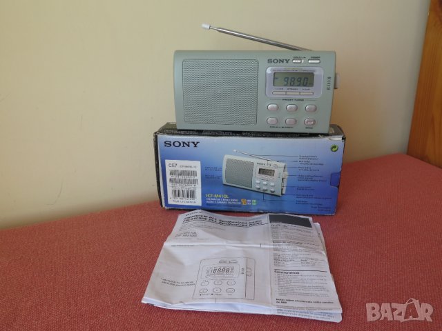 ново,Sony ICF-M410L Portable Radio,2001