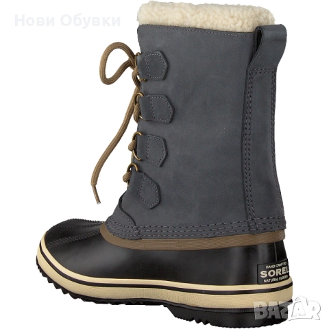 Sorel, 37, нови, оригинални дамски зимни боти, апрески, естествена кожа, снимка 5 - Дамски боти - 52088142