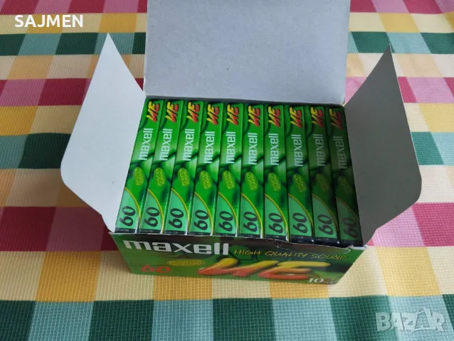 MAXELL; Нови аудио касети, снимка 2 - Декове - 48147252