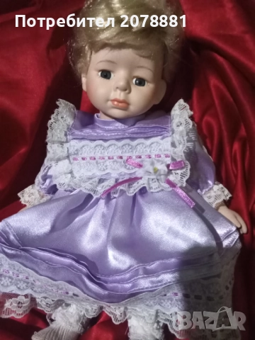 Порцеланова кукла , снимка 2 - Кукли - 52916028