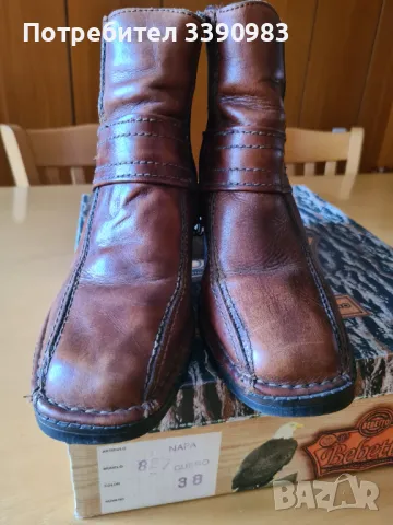Боти естествена кожа Bebetto, снимка 7 - Дамски боти - 48567826
