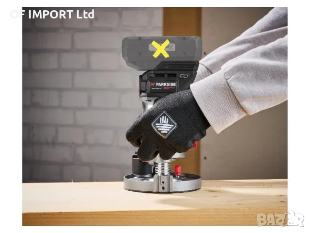 Многофункционална Акумулаторна Оберфреза PARKSIDE Performance PMFAP 20-Li A1, снимка 8 - Други инструменти - 51401406