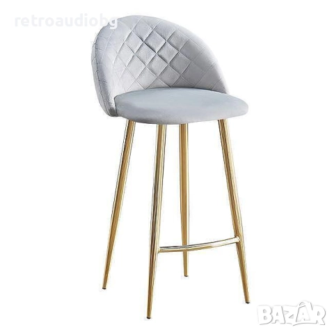  Бар стол Бела в сиво