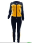 Дамски спортен екип – черно/жълт, снимка 1
