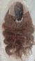 Естествена чуплива перука от 100% бразилска коса, дължина 70-75 см, дантелена зона 13х6, снимка 8