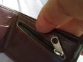 ZR марков портфейл малък 102х77мм естествена кожа, снимка 6