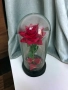 Красива осветена роза в стъкленица с красива подаръчна кутия, снимка 10