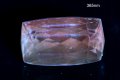 Голям Розов кунцит сподумен 11.32ct флуоресцентен октагон шлифовка, снимка 4