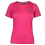 Свеж летен цветови нюанс –тениска за спорт в розово Karrimor,внос от Англия, снимка 1 - Тениски - 28681896