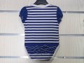 Ново бебешко моряшко боди с трансферен печат Делфинче, 6-9 месеца, снимка 3