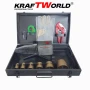 Поялник за полипропиленови тръби Ф20–63 мм KraftWorld 2500W Лепачка за ППР + ножица и ръкавици, снимка 10